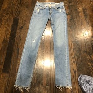 Rag and Bone size 25 skinny jeans